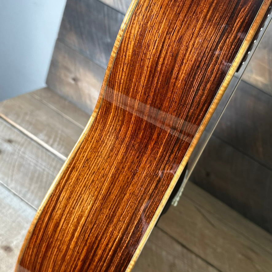 Used 2013 Santa Cruz H Model Cocobolo Sides/Back, Bear Claw Italian Spruce Top! - Natural