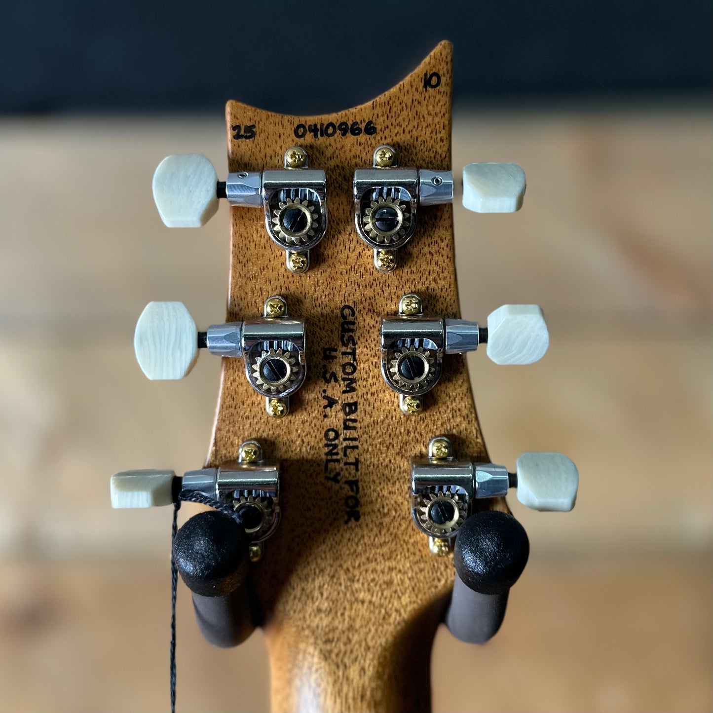 PRS DGT David Grissom Signature Wood Library Flame Maple 10 Top, Brazilian Rosewood FB - Natural 410966