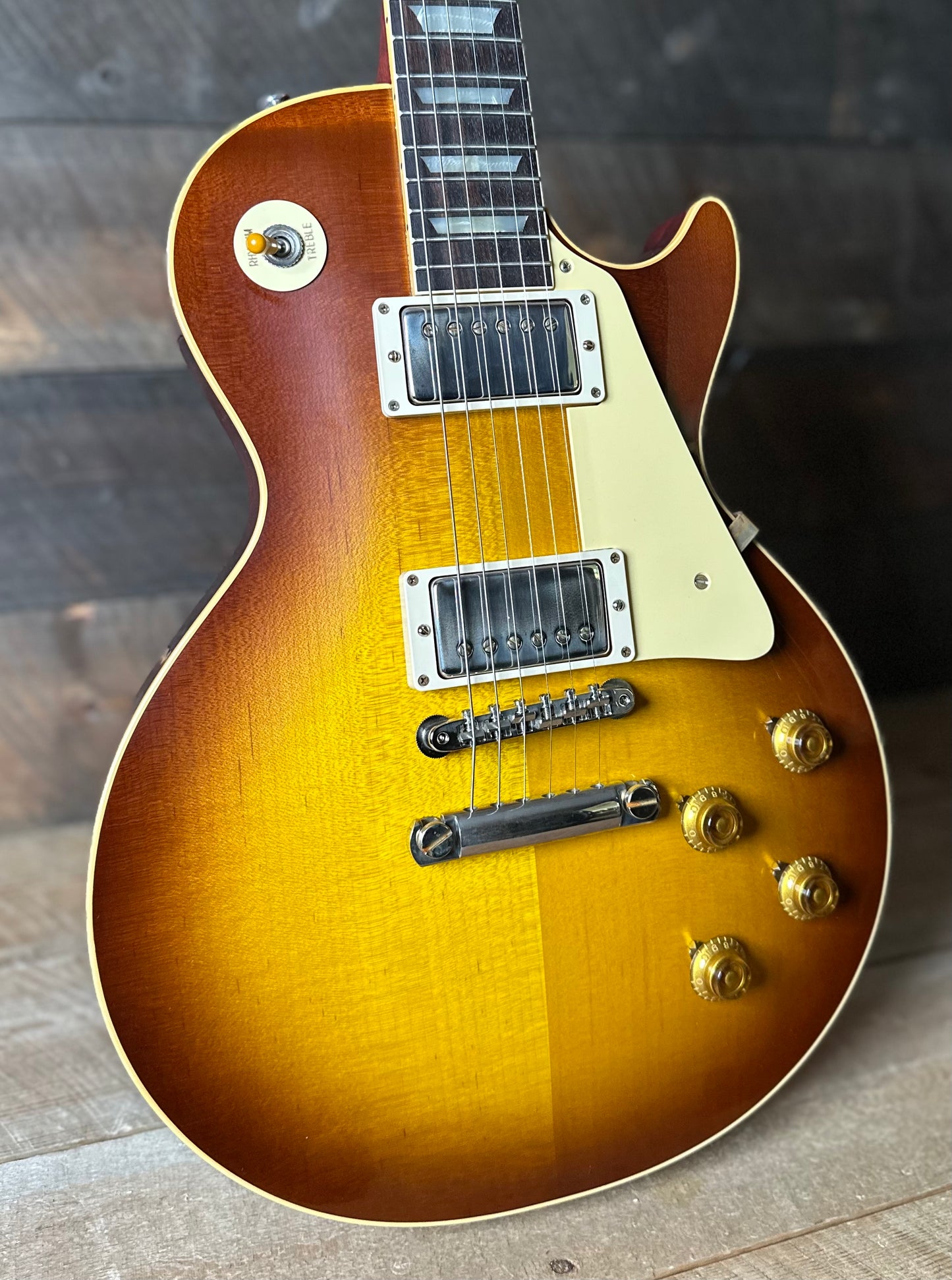 Gibson Custom Shop 1958 Les Paul Standard Reissue VOS - Iced Tea Burst 85802