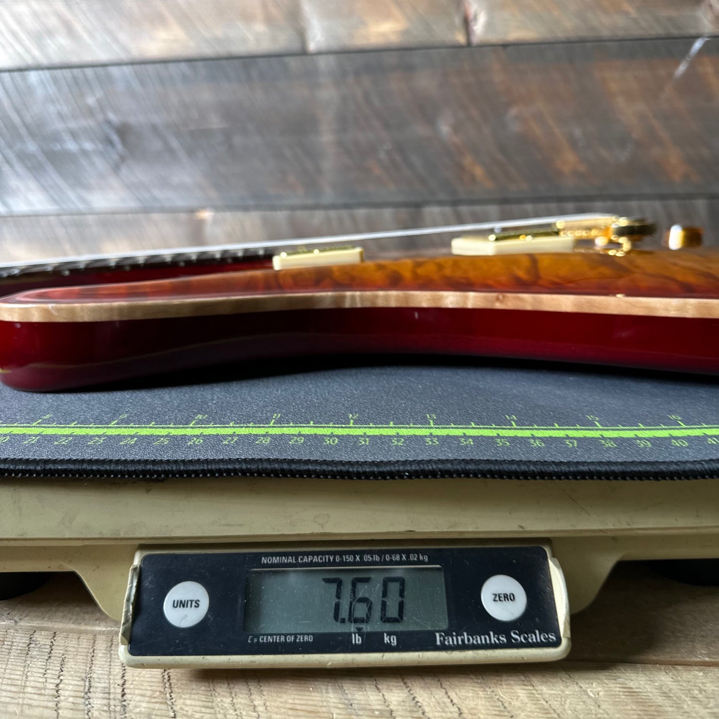 Used 2003 PRS Brazilian Custom 22, Artist Top, Hardtail, Gold Hardware - Dark Cherry Sunburst