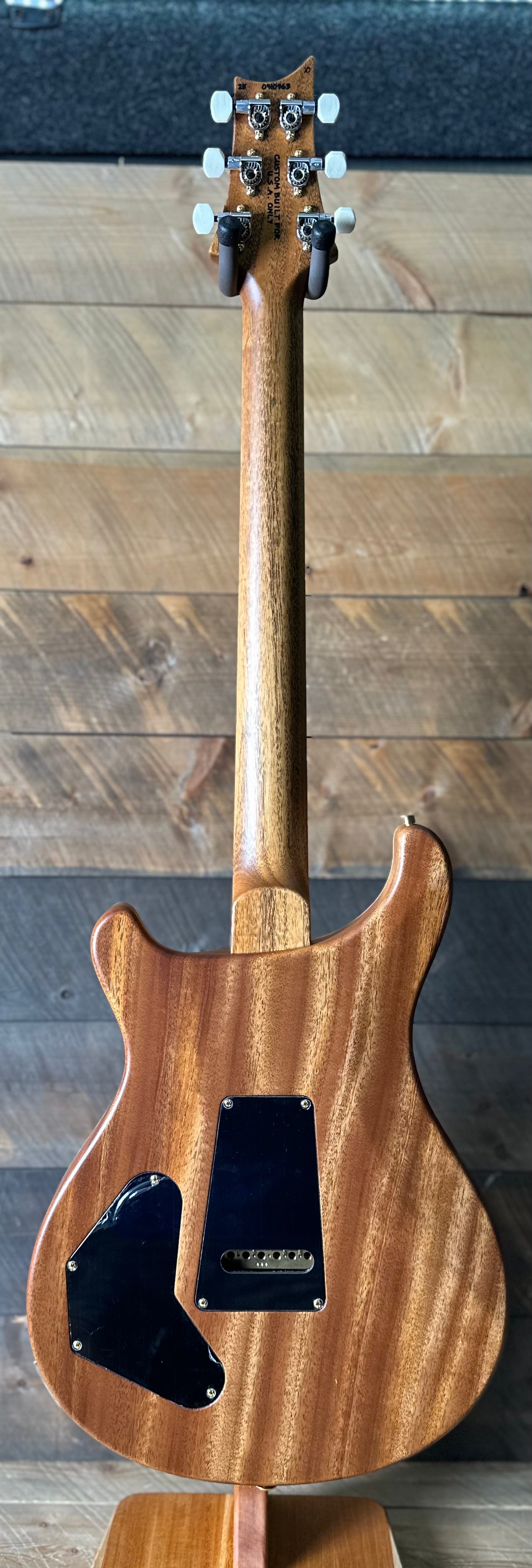 PRS DGT David Grissom Signature Wood Library Flame Maple 10 Top, Brazilian Rosewood FB - Copperhead 410963