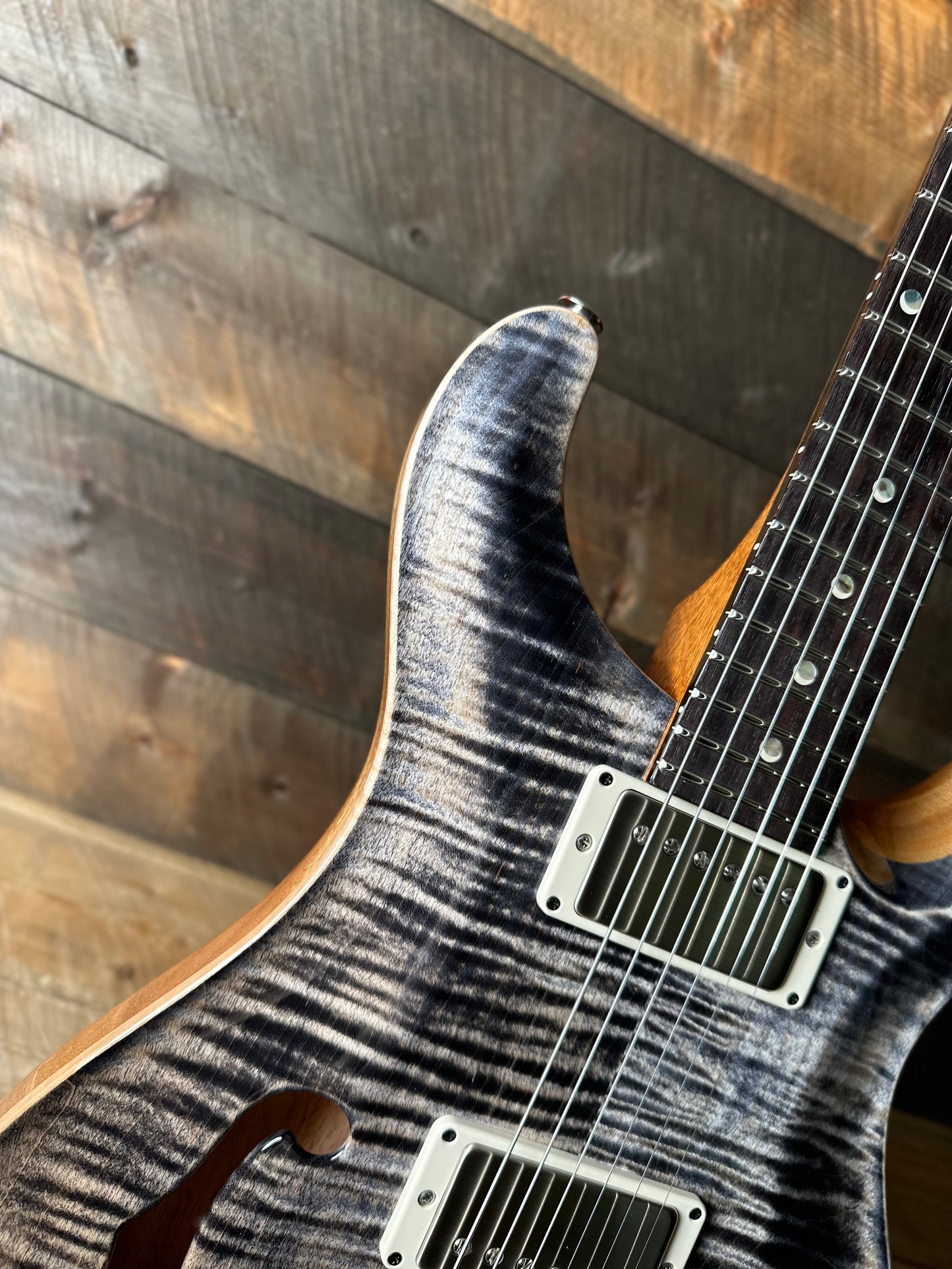 PRS DGT Semi-Hollow - Charcoal 417577