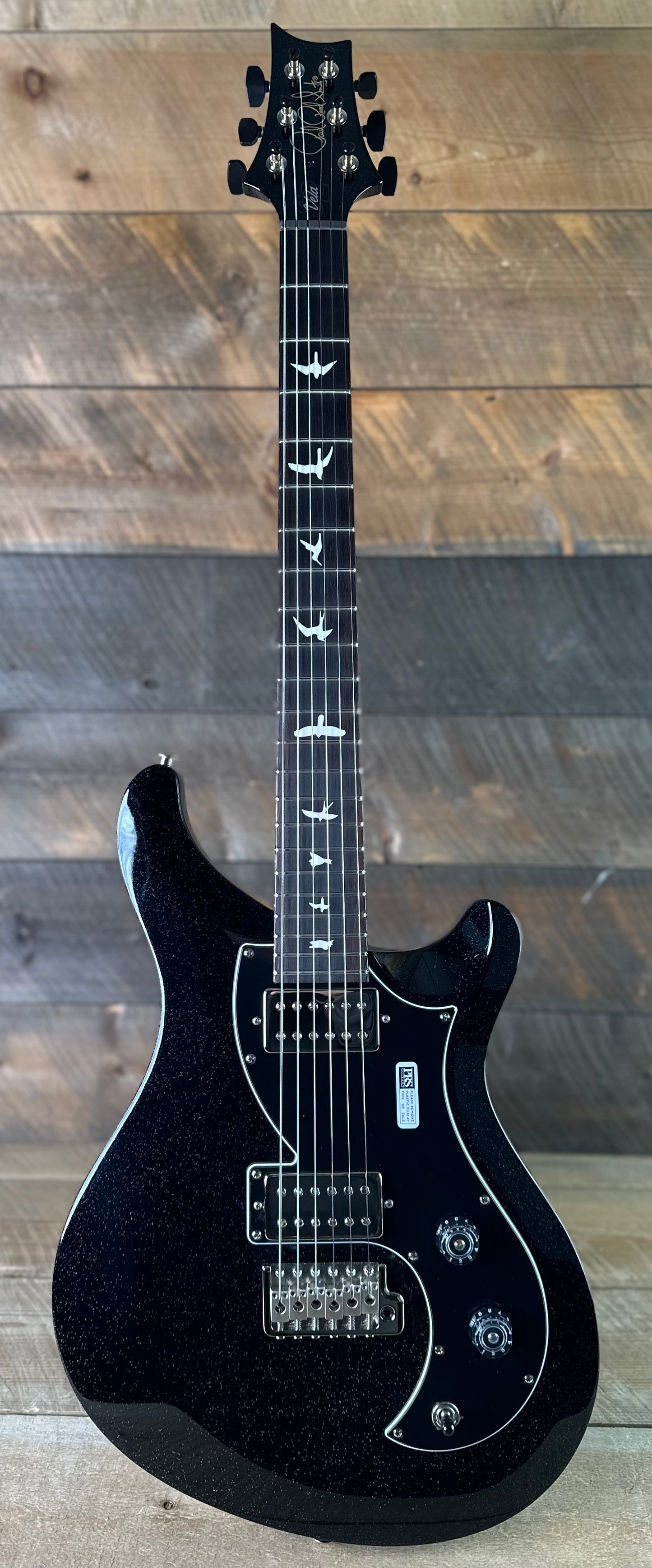 PRS S2 Vela HHT - Black Rainbow Holoflake S2087679
