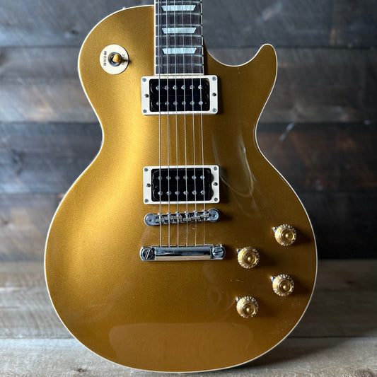 Used 2022 Gibson Slash Victoria Les Paul Standard - Goldtop Dark Back