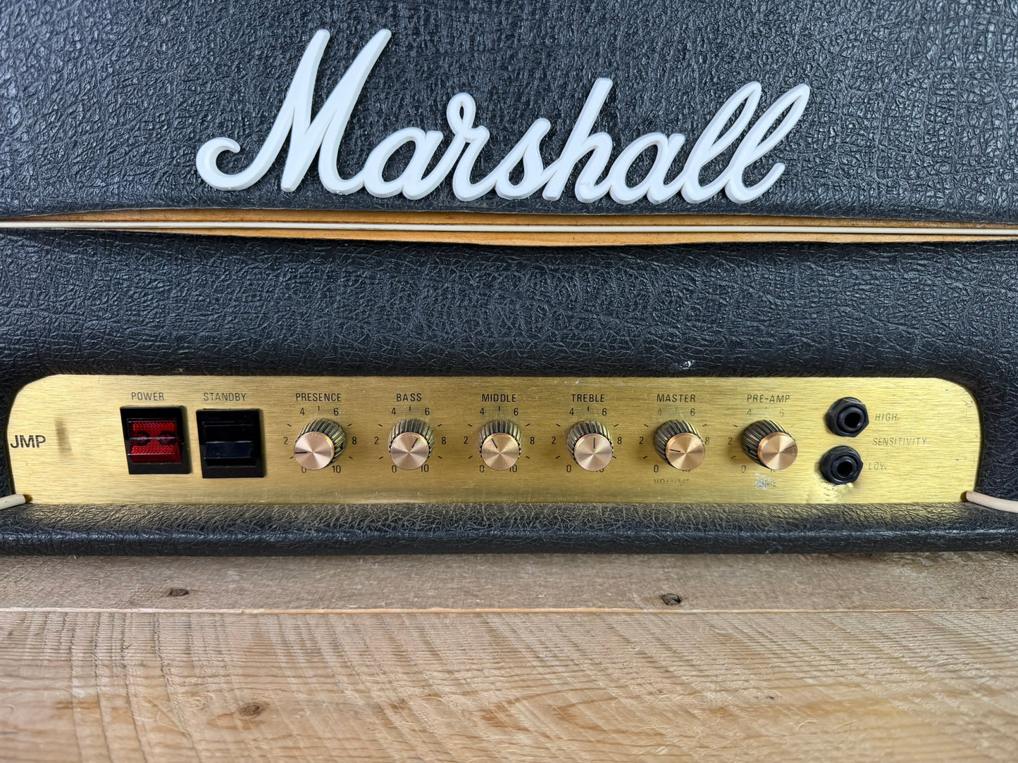 Vintage Used 1978 Marshall Master Model 50W Mk II Lead JMP Head – USA Export – Serviced