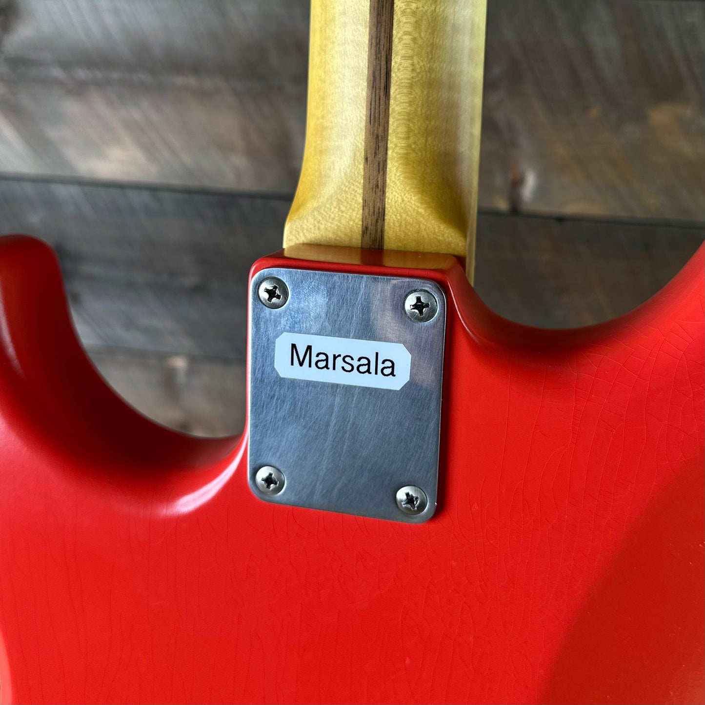 LSL Instruments Chris Fleming 60’s Saticoy HSS - Fiesta Red 8380