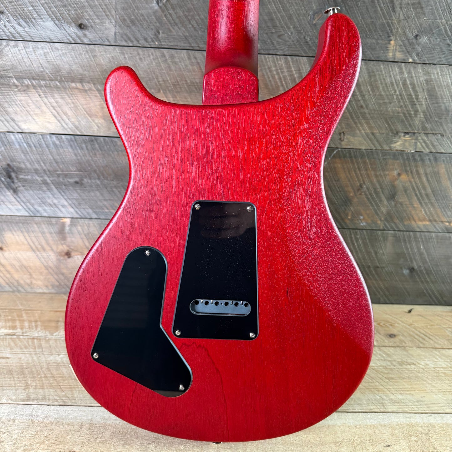 PRS S2 Wood Library Special Semi-Hollow Quilted Top Ebony Fretboard Satin Bonnie Pink Cherry Burst  S2088417