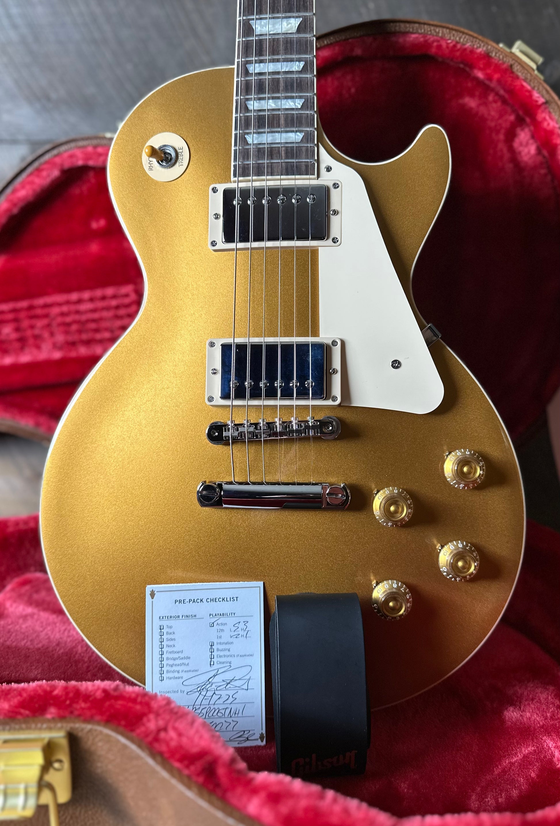 Gibson Les Paul Standard 50s - Gold Top 230050077 – Quimper Sound Gibson Les Paul Standard 50s - Gold Top 230050077 – Quimper Sound