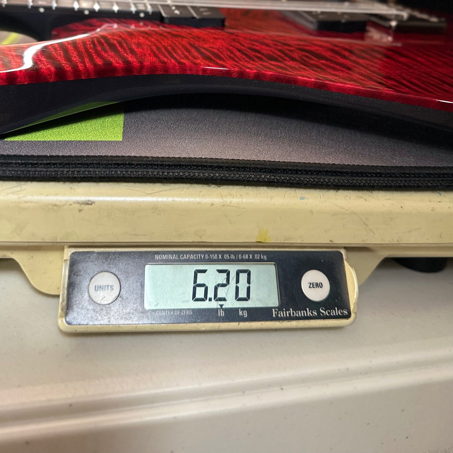 PRS Tekton Bolt-On Hardtail Bridge - Bloodstone Red Black Neck 435066