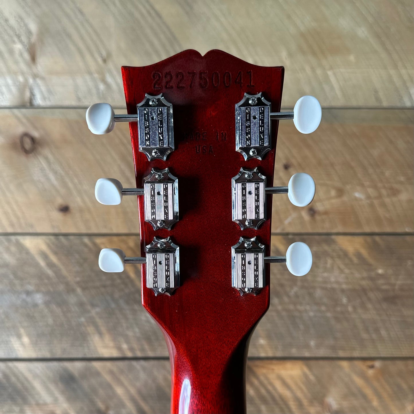 Gibson Les Paul Junior Double Cut - Vintage Cherry 222750041