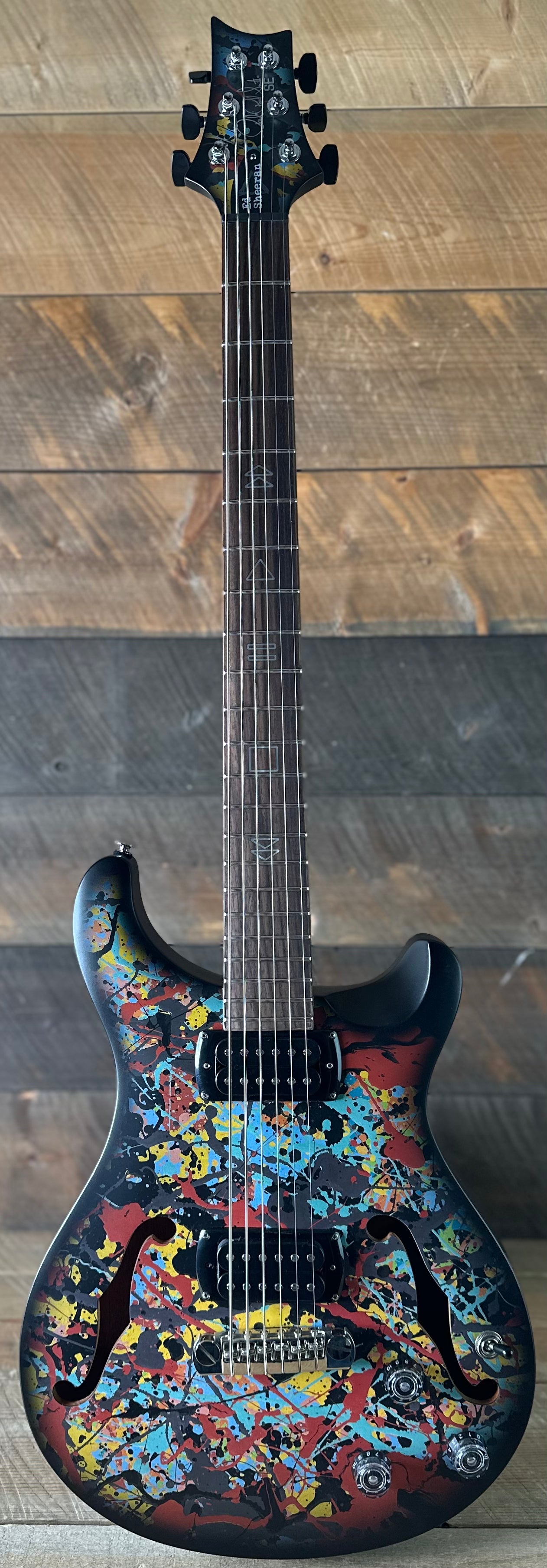 PRS SE Ed Sheeran Hollowbody I Piezo Baritone - Cosmic Splash Limited Edition CTIH087916