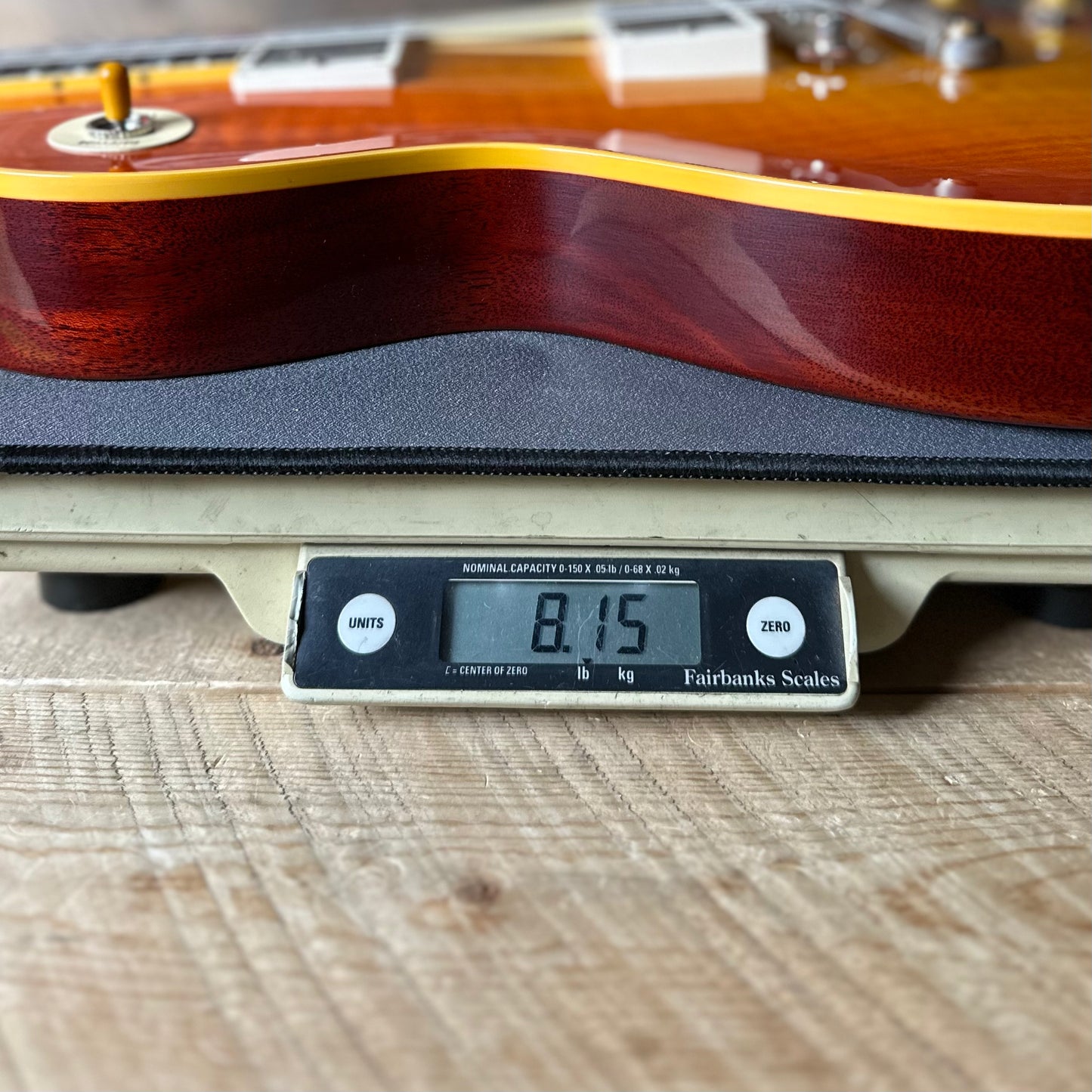 Gibson Custom 1960 Les Paul Standard Reissue, VOS 8.15 LBS!! - Tangerine Burst 06037