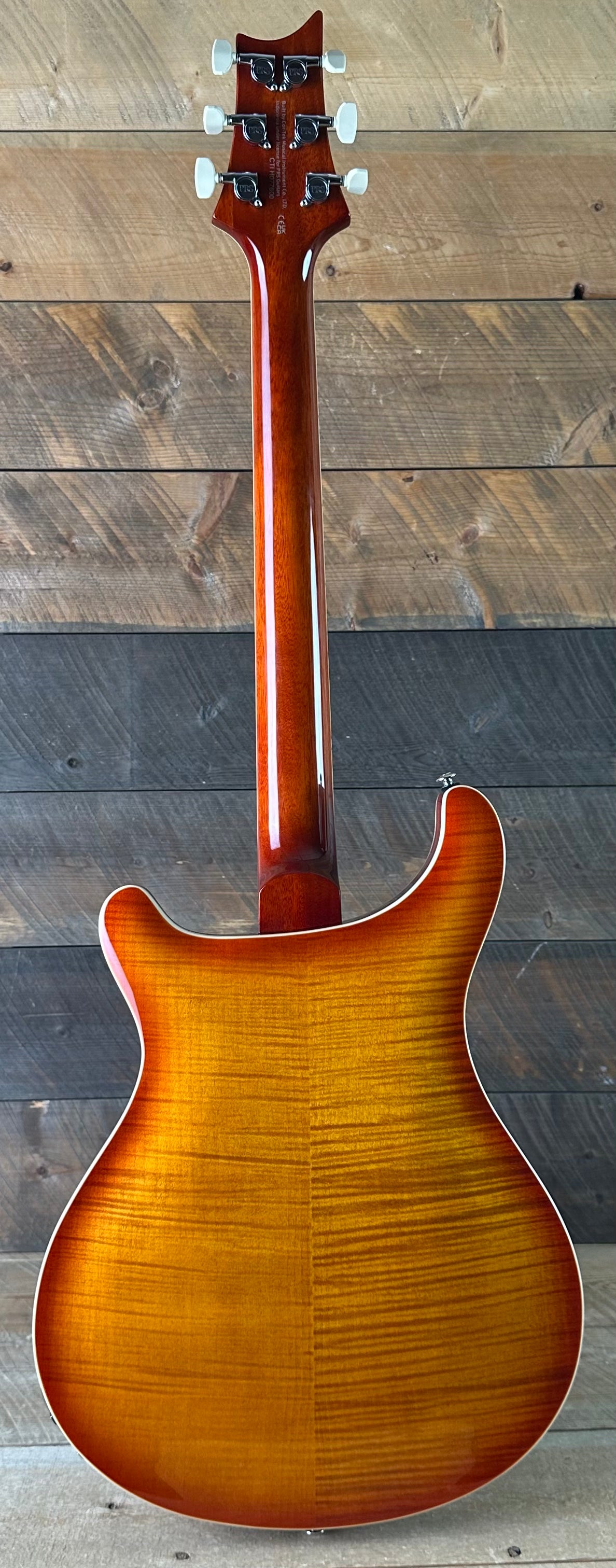 PRS SE Hollowbody II Piezo, 6 lbs - Vintage Sunburst CTIH077600