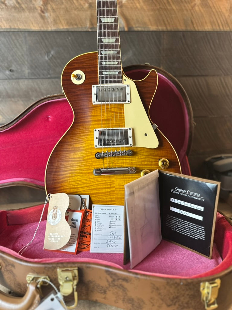 Gibson Custom Shop 1959 Les Paul Standard Reissue VOS  - Iced Tea Burst 961271