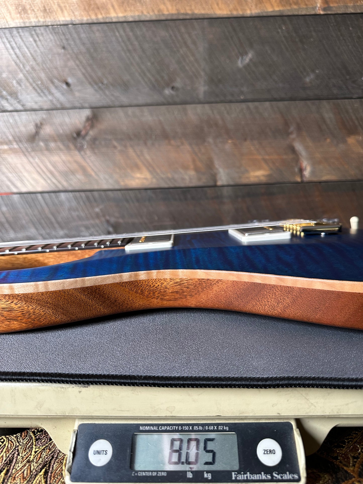 PRS DGT David Grissom Signature Wood Library Flame Maple 10 Top, Brazilian Rosewood FB - Aquamarine 410964