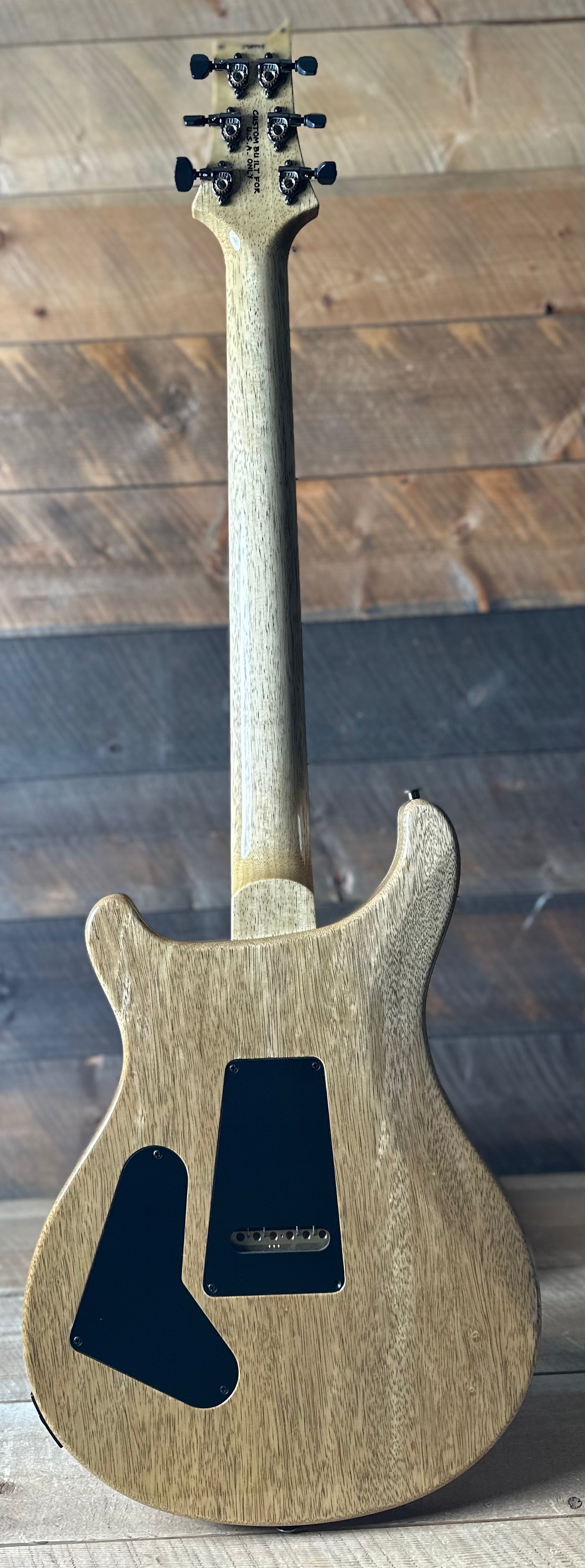 PRS Wood Library Custom 24 Quilt Top Brazilian Rosewood Fretboard! - Copperhead 411449