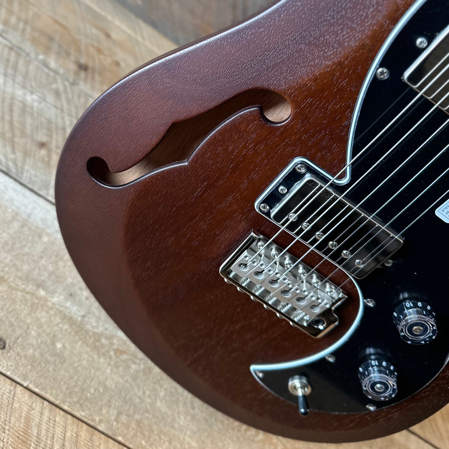PRS S2 Vela Semi-Hollow HHT Quimper Edition – Walnut Satin Nitro USA Electric Guitar S2089034