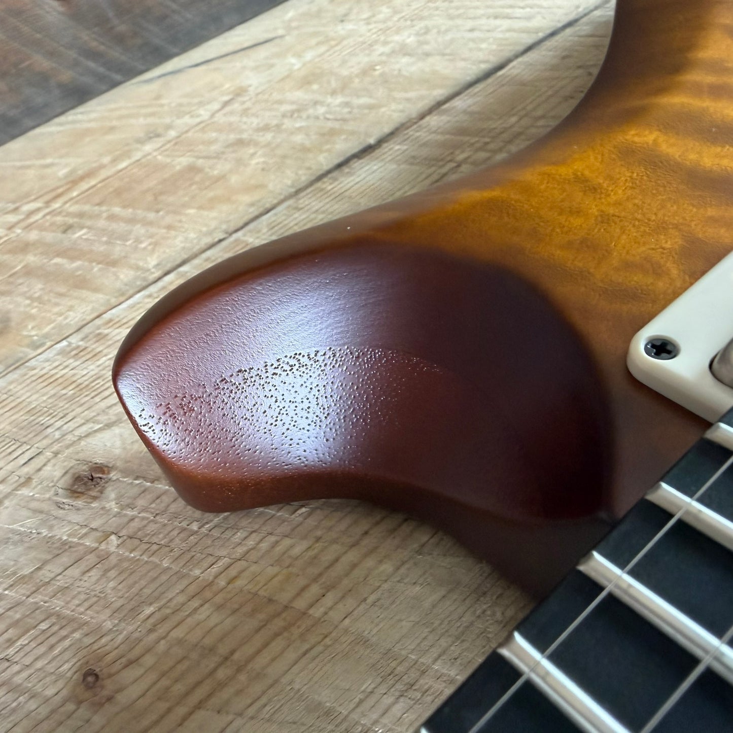PRS S2 Wood Library Special Semi-Hollow Quilted Top Ebony Fretboard Violin Amber Sunburst  S2088415
