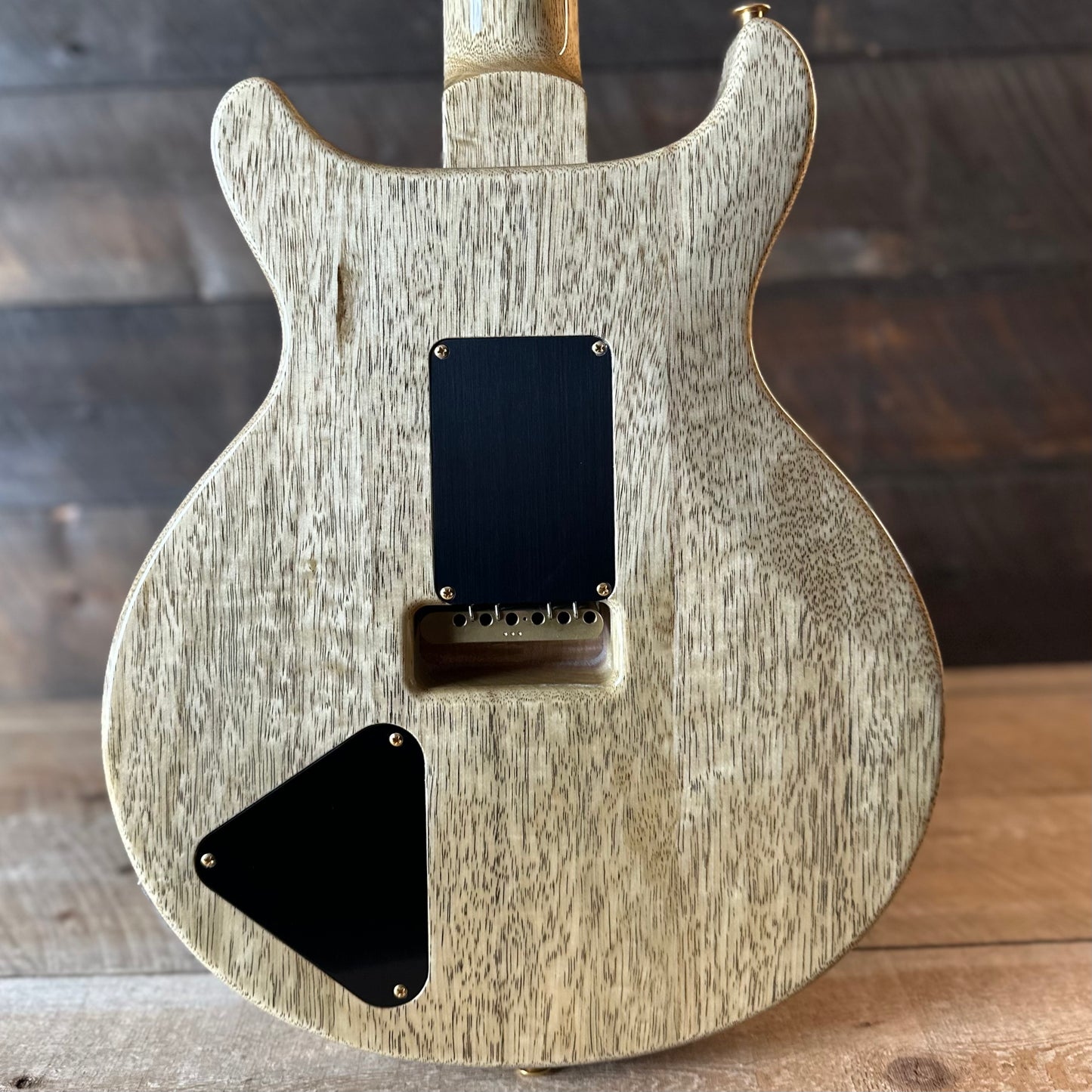 PRS Wood Library Santana Retro Korina Back & Neck, Ziricote FB - Aquamarine 430120