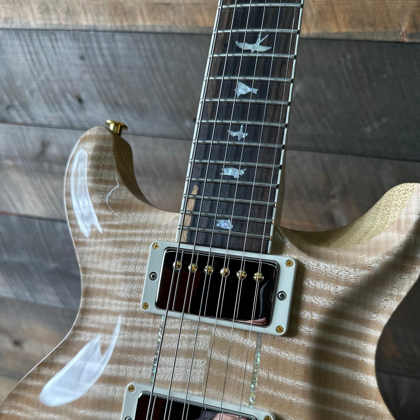 PRS Wood Library Santana Retro Korina Back & Neck, Ziricote FB!! - Natural 418565