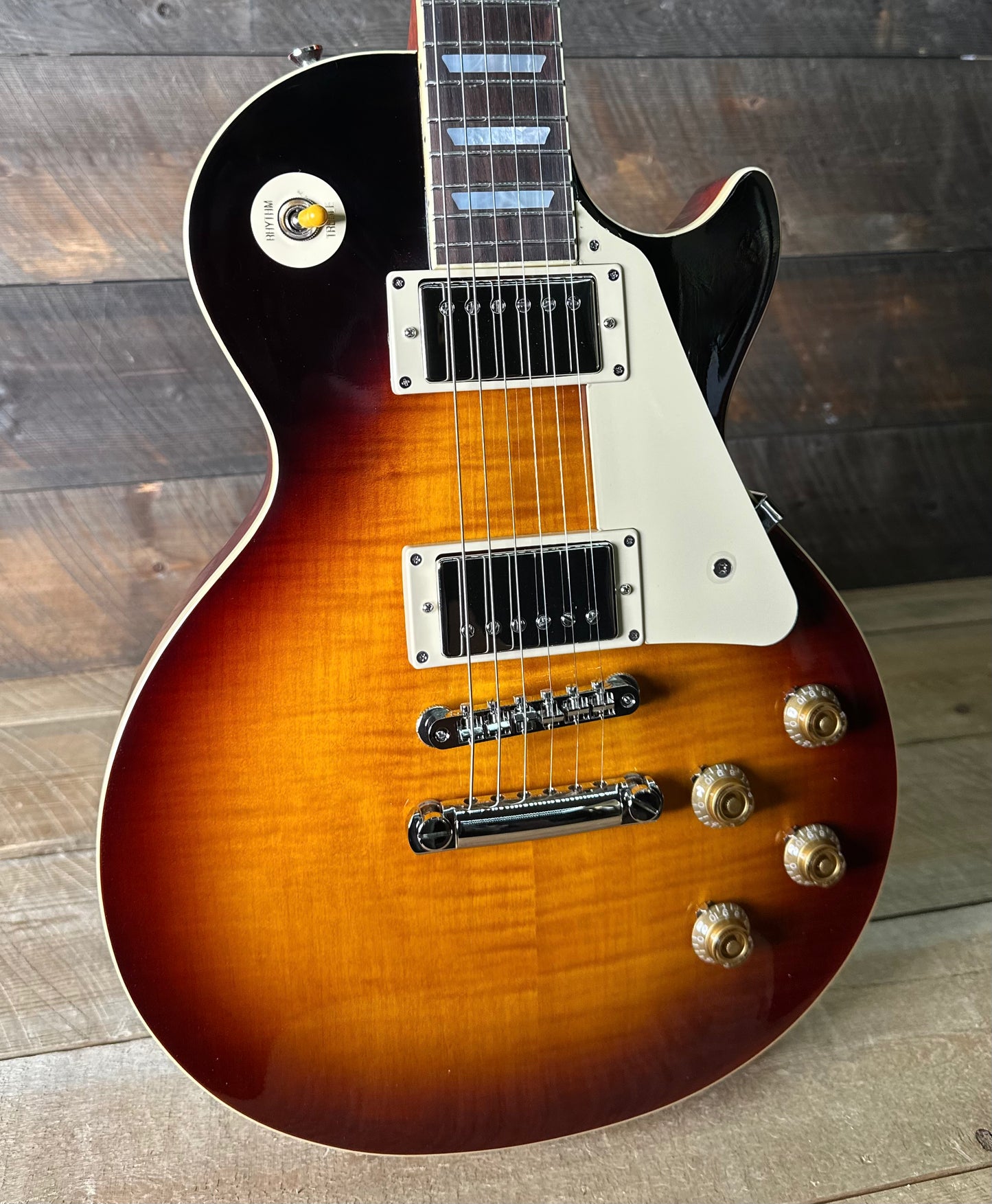 Epiphone Inspired By Gibson Custom Shop 1959 Les Paul Standard - Washed Bourbon Burst 24121525367