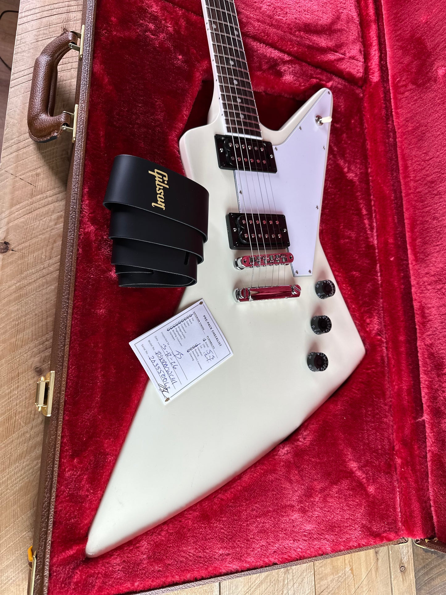 Gibson Explorer 70's - Classic White 203550062