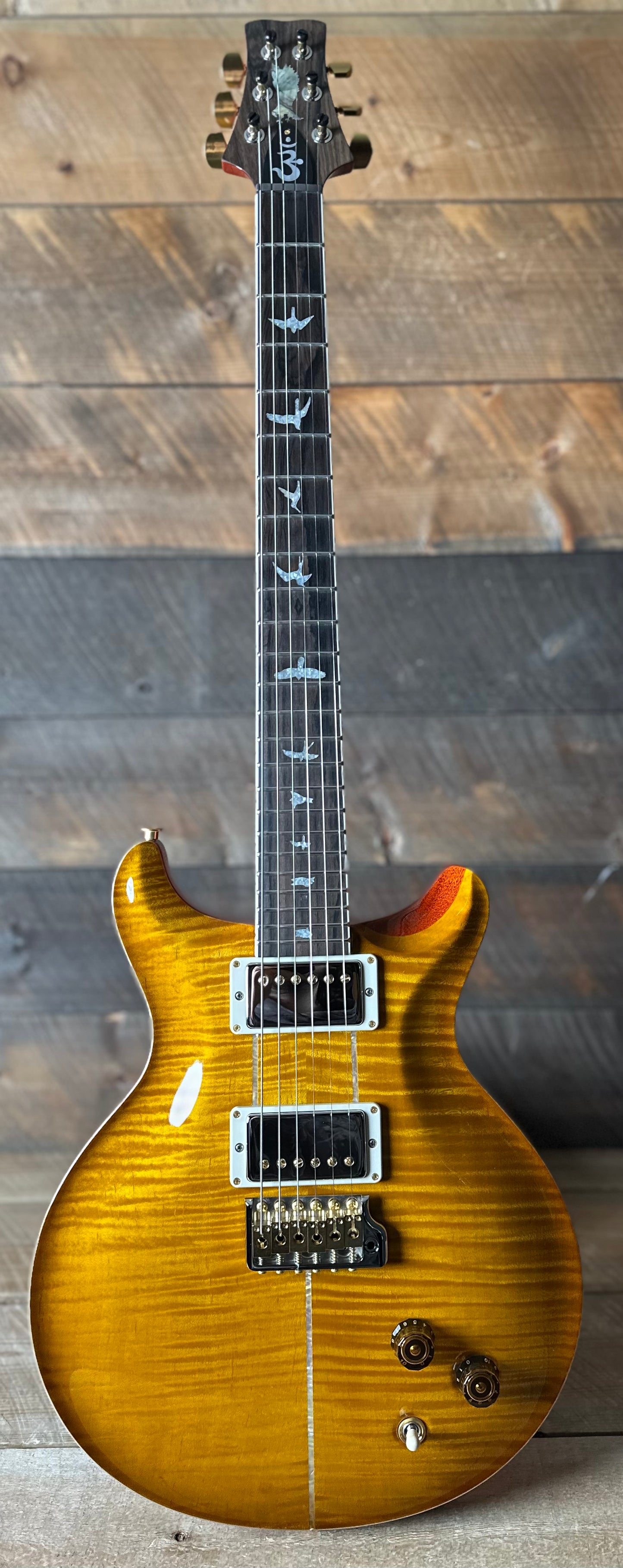 PRS Wood Library Santana Retro Korina Back & Neck, Ziricote FB!! - McCarty Sunburst 418559