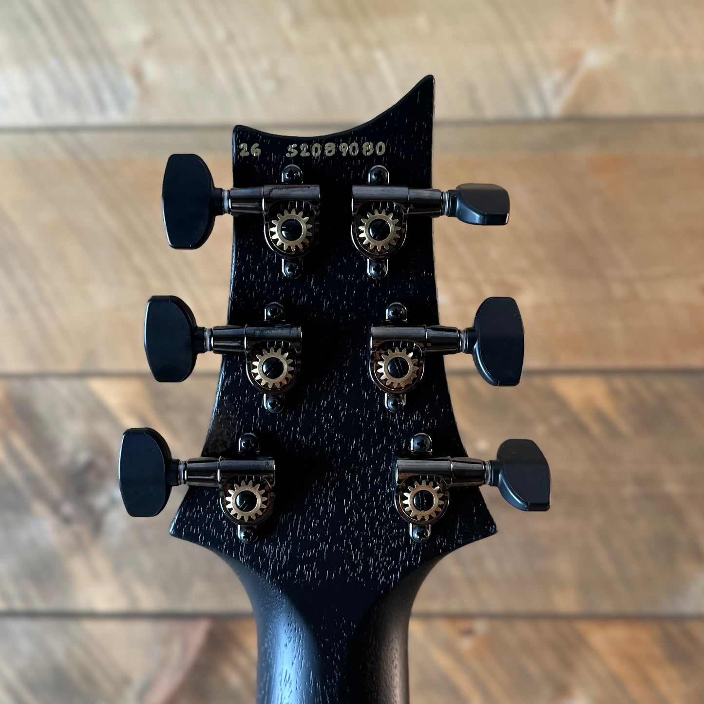 PRS Limited Edition Wood Library Select S2 Custom 24 Poplar Burl Top - Charcoal Burst S2089080