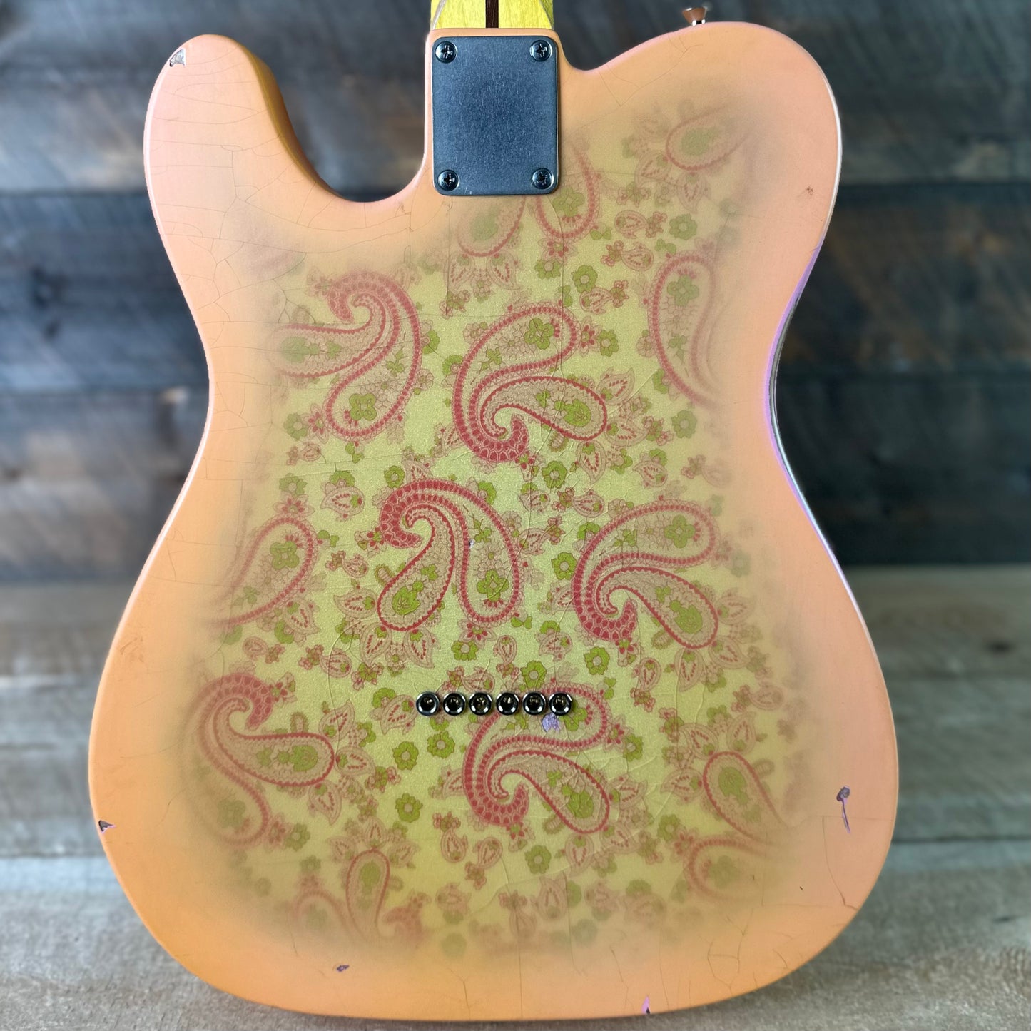 Nash T-68 - Paisley Medium Relic Lollar Pick Ups Maple Neck