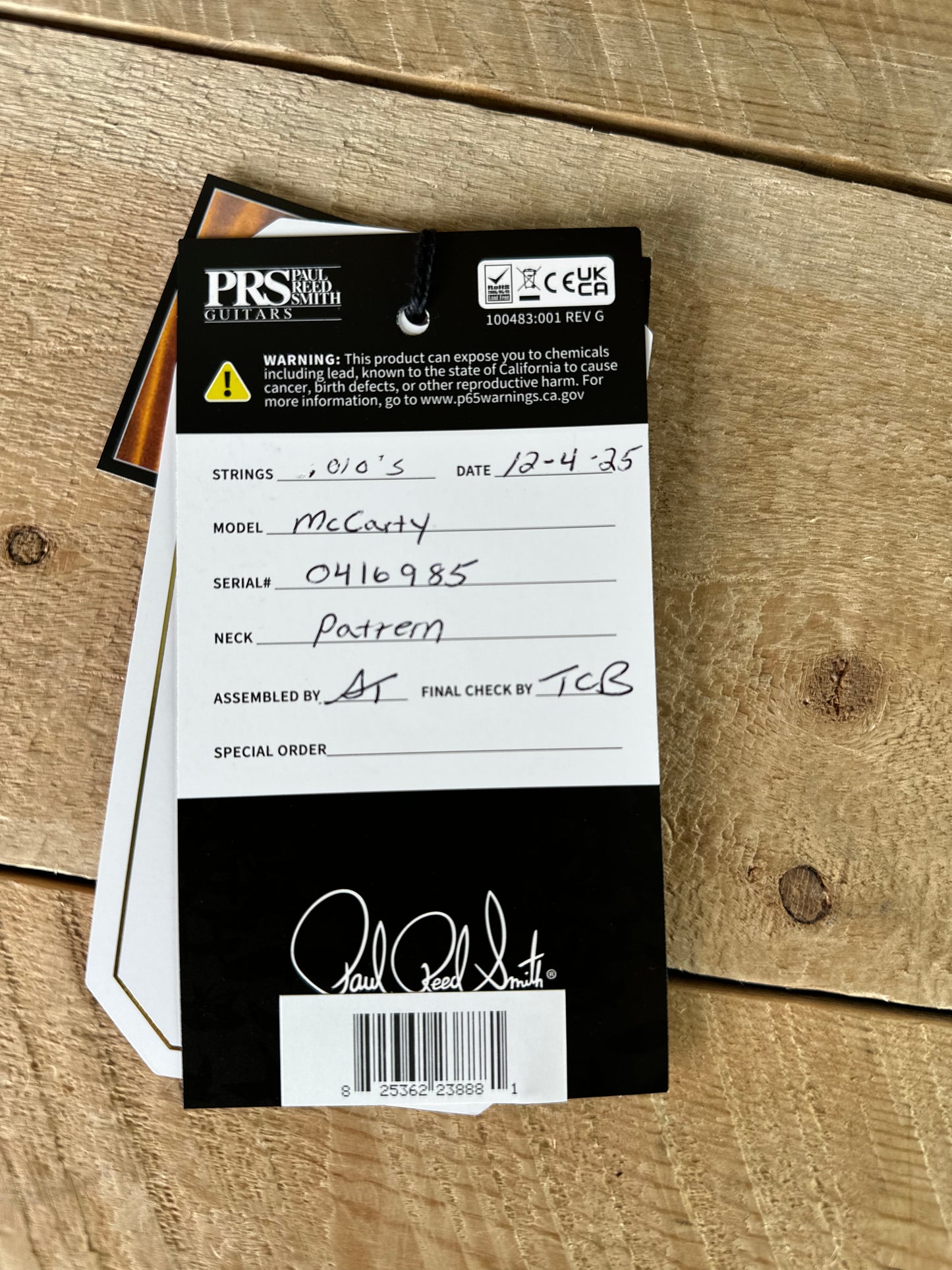 PRS McCarty - Aurora Borealis 416985