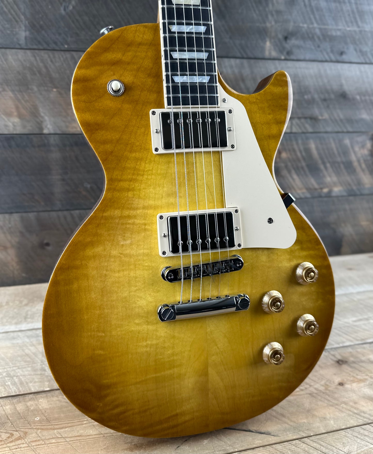 *DEMO MODEL*  Gibson Les Paul Studio Session - Honeyburst  203650082