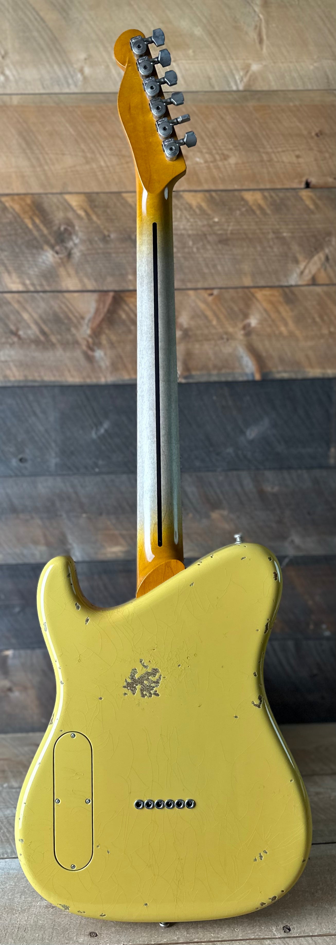 Tausch Guitars 665 Raw - Marshmallow Yellow 32603