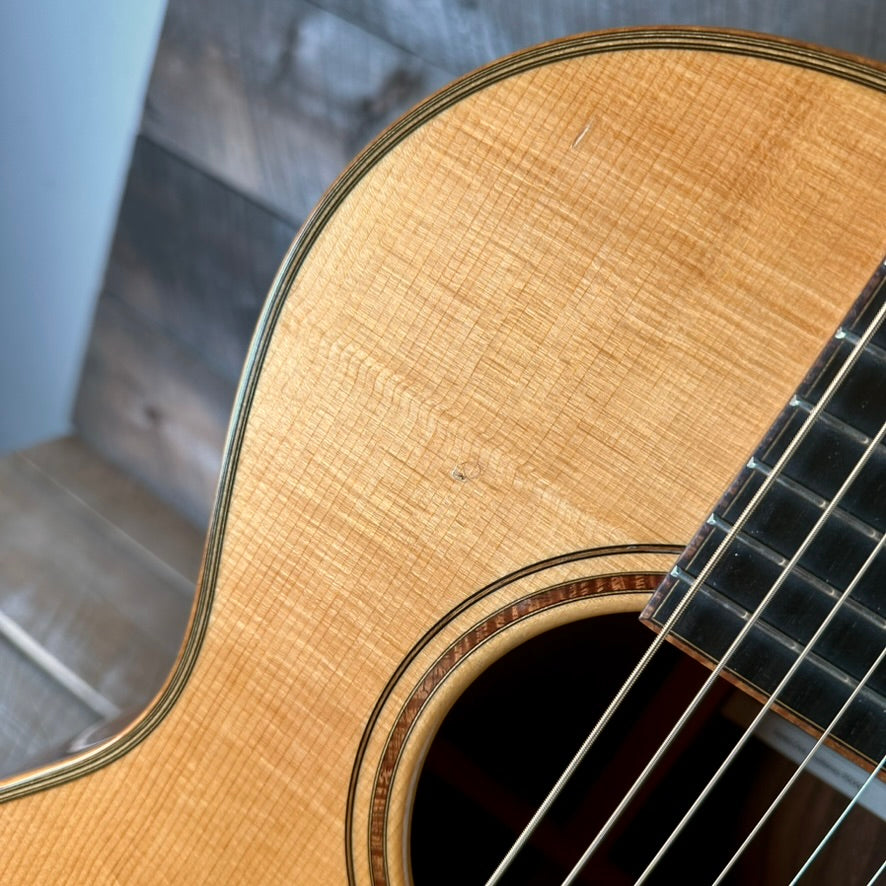 Used 2013 Santa Cruz H Model Cocobolo Sides/Back, Bear Claw Italian Spruce Top! - Natural