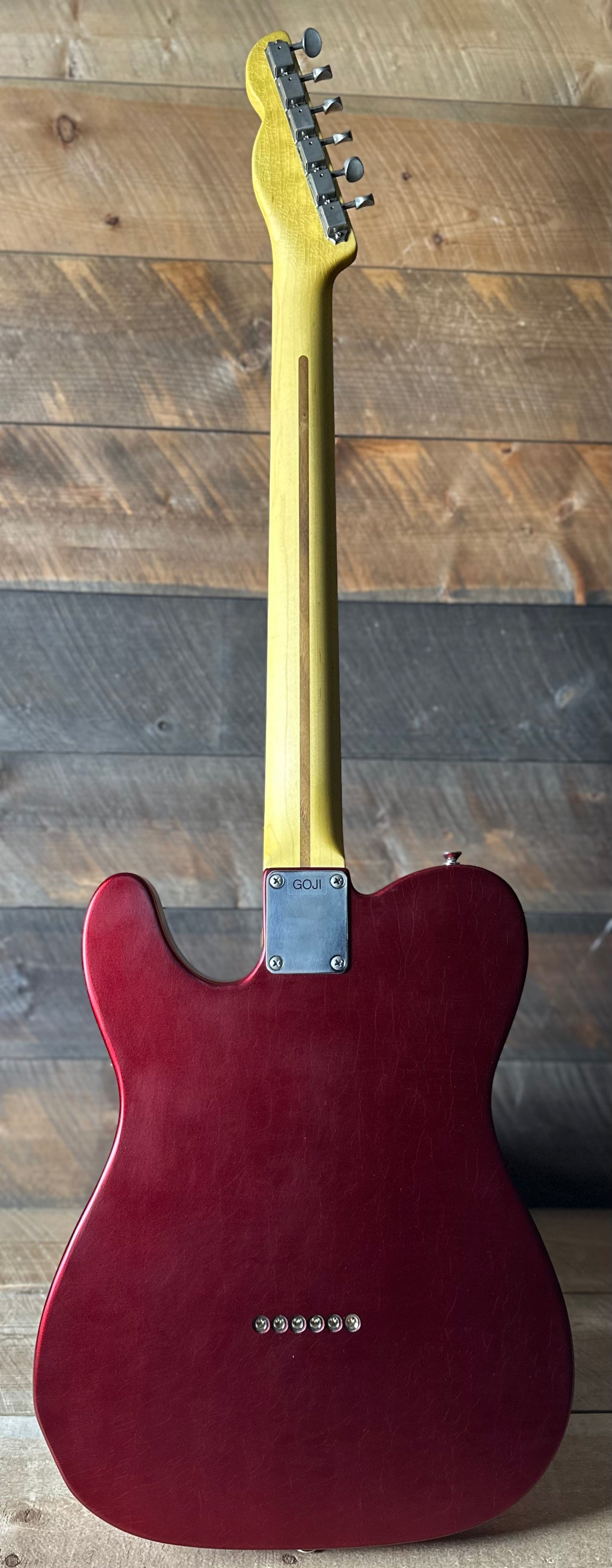 LSL Instruments Limited Chris Fleming Series 60's T-bone Light Age - (Fleming Style) Candy Apple Red GOJI 8383