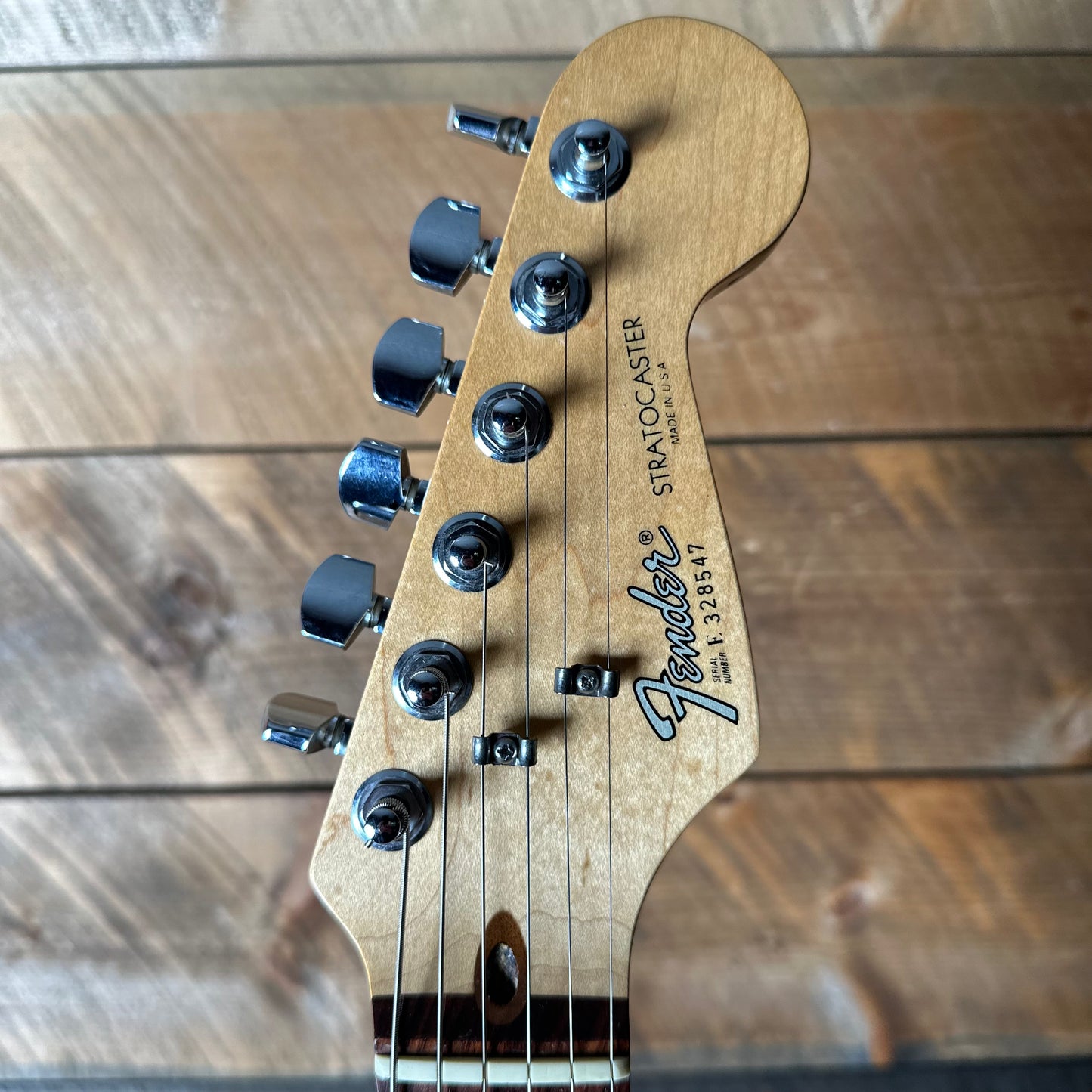 Vintage 1983 Fender Dan Smith Era Standard Stratocaster (2-Knob) with Rosewood Fretboard 7.8 LBS!- Black