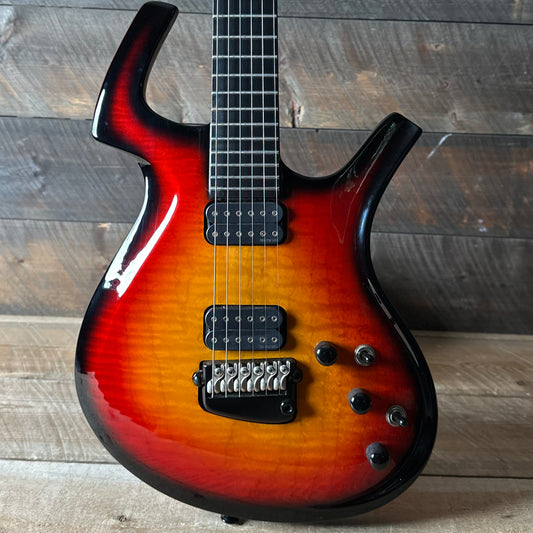 Used 2008 Parker Fly Mojo Flame - Three Tone Sunburst