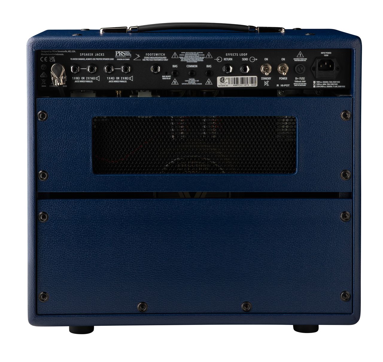 PRS Sonzera 20 Guitar Combo Amplifier - Indigo Blue Limited Edition