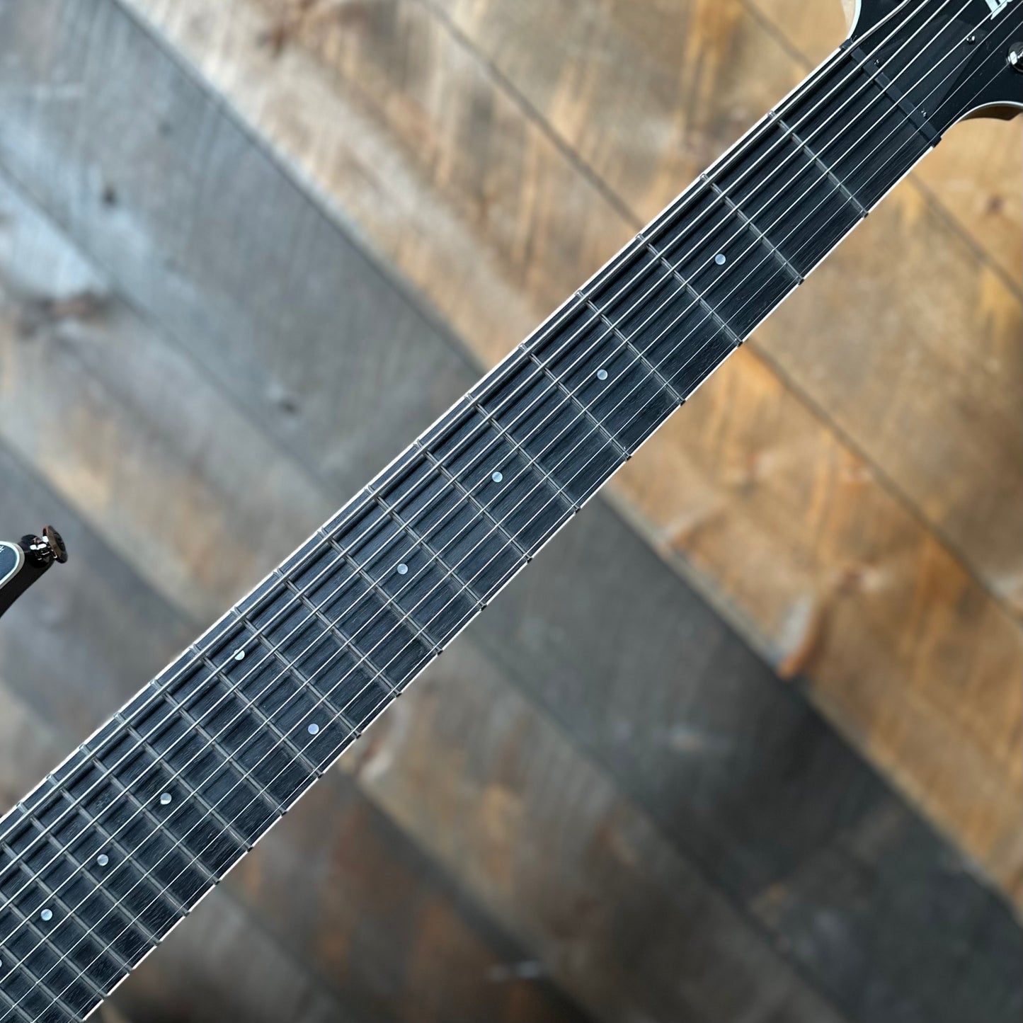 Used Ibanez Prestige RG5328 - Lightning Through A Dark 8-String Electric Guitar