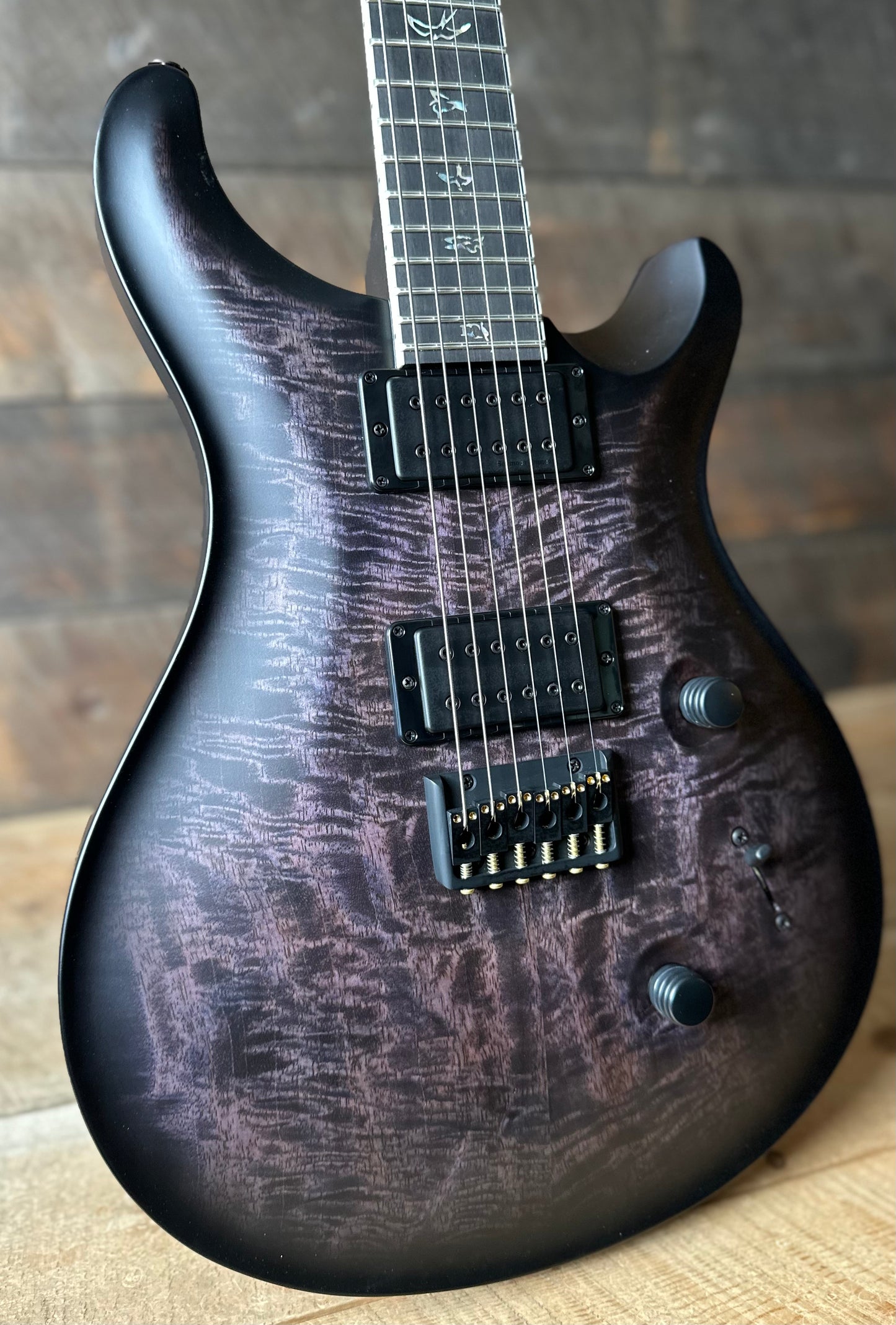 PRS Mark Holcomb Signature Core Model Purple Mist Wraparound Burst 413033