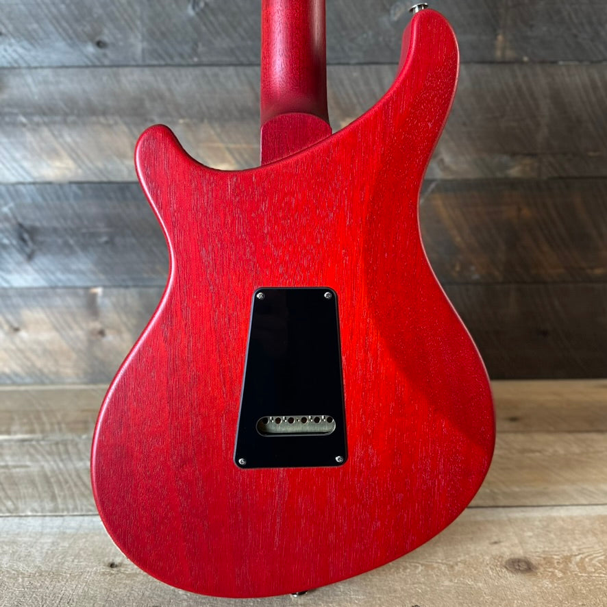 PRS S2 Vela Semi-Hollow HHT Quimper Edition – Vintage Cherry Satin Nitro USA Electric Guitar S2088986