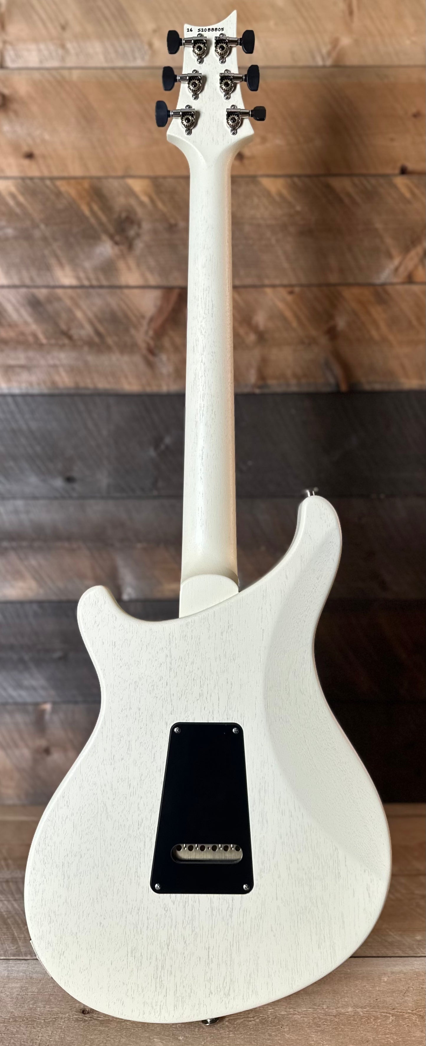 PRS S2 Vela Semi-Hollow HHT Quimper Edition – Antique White Satin Nitro USA Electric Guitar S2088805