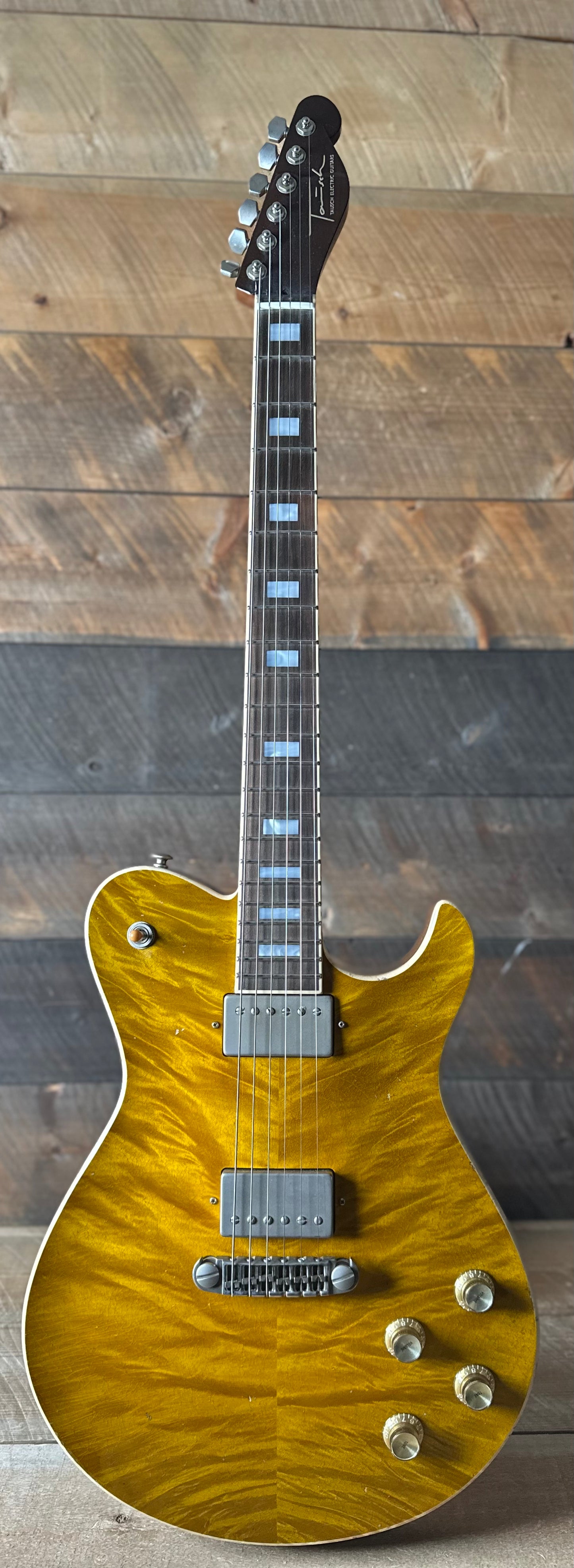 Tausch Guitars 'La Grange' Model - Lemon Burst 122501