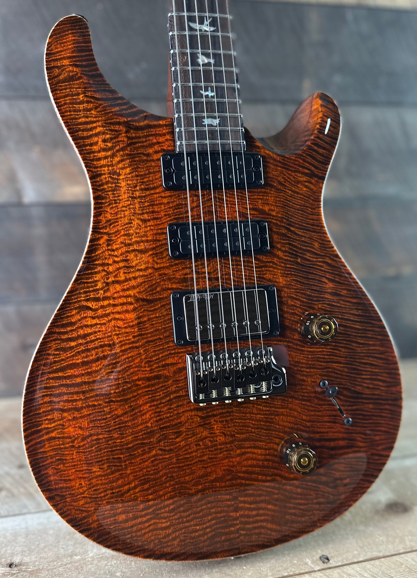 PRS Studio Mango Top Limited Edition Only 200! - Orange Tiger 423377