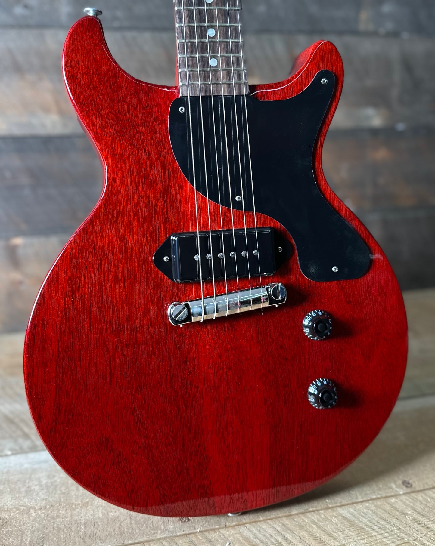 Gibson Les Paul Junior Double Cut - Vintage Cherry 222750041