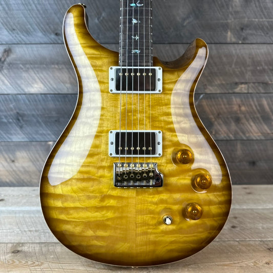 PRS DGT David Grissom Signature Wood Library Quilt Maple 10 Top, Korina Back/Neck, Ziricote FB - Livingston Lemondrop 389462
