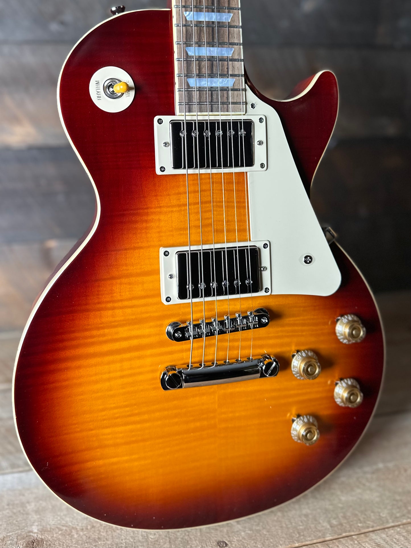 Epiphone Inspired By Gibson 1959 Les Paul Standard - Deep Cherry Sunburst  24121522523