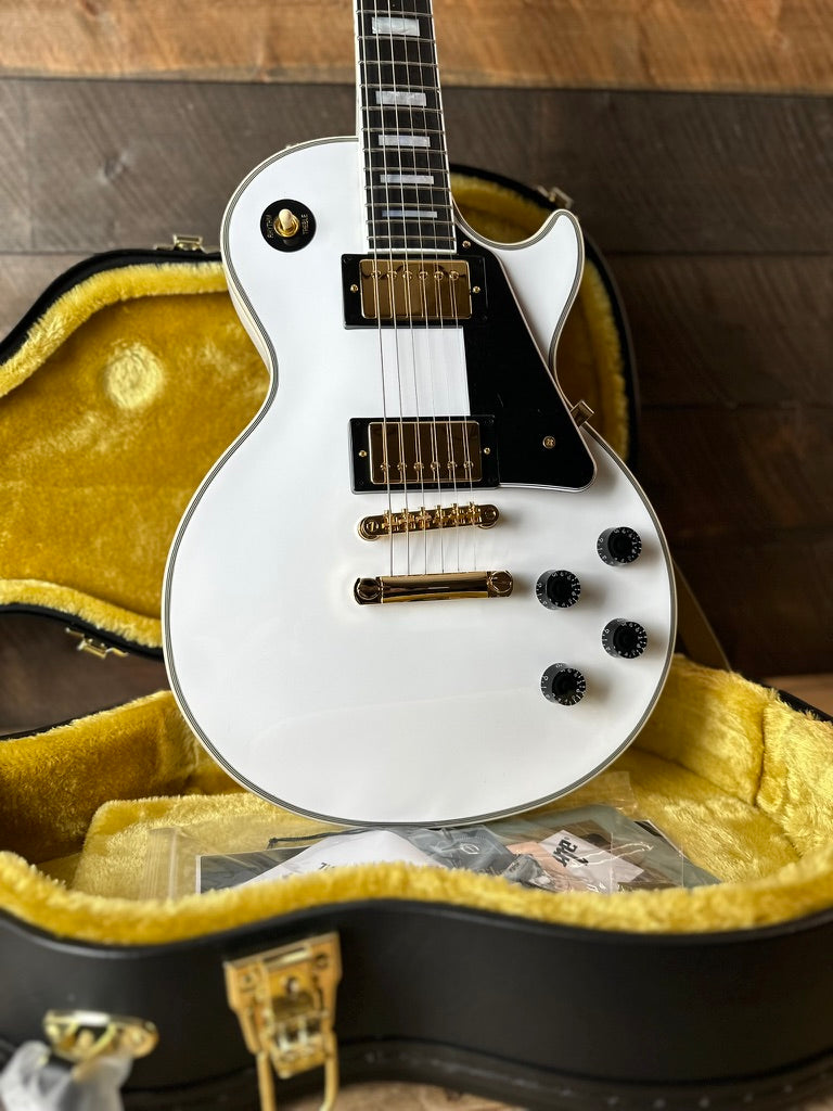 Epiphone Inspired By Gibson Custom Les Paul Custom - Alpine White