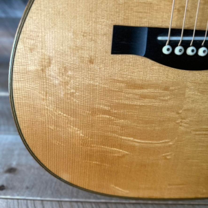 Used 2013 Santa Cruz H Model Cocobolo Sides/Back, Bear Claw Italian Spruce Top! - Natural