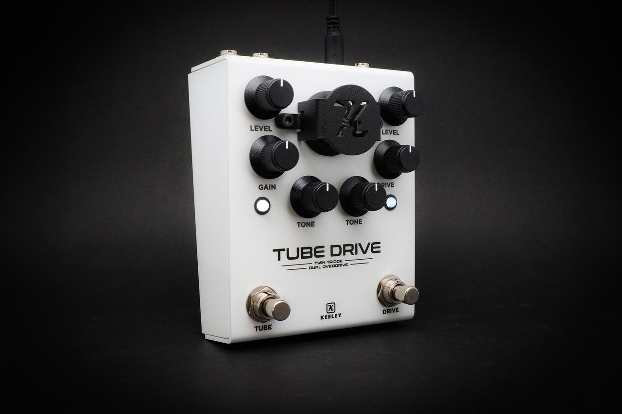 Keeley Tube Drive - Twin Triode Dual Overdrive Quimper Sound Exclusive "Moonglow" Glow In The Dark Finish