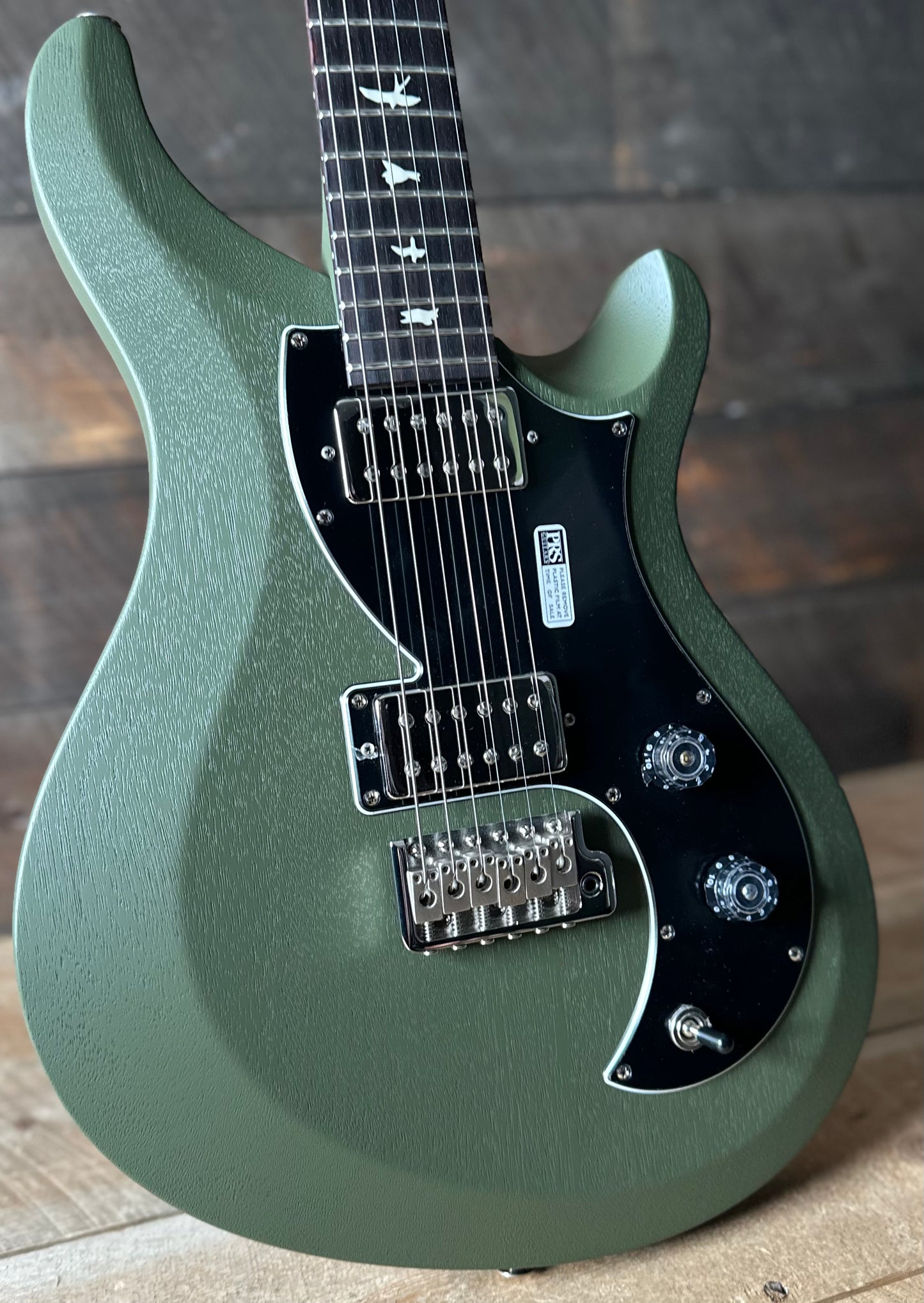 PRS S2 Vela HHT - Matcha Green Satin S2086437 7.10 LBS!